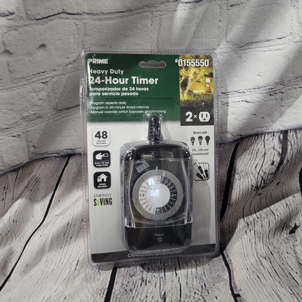 Prime 24 Hour Mechanical Timer NWT